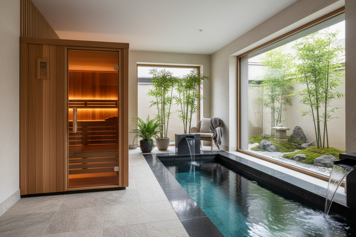 sauna and cold plunge for individual willing to spend lots of money and who are looking for restorative wellness and holistic recovery. for individual capable of buying an item as expensive as sauna and cold plunge and want to relax in the privacy of their home and feel rejuvenated